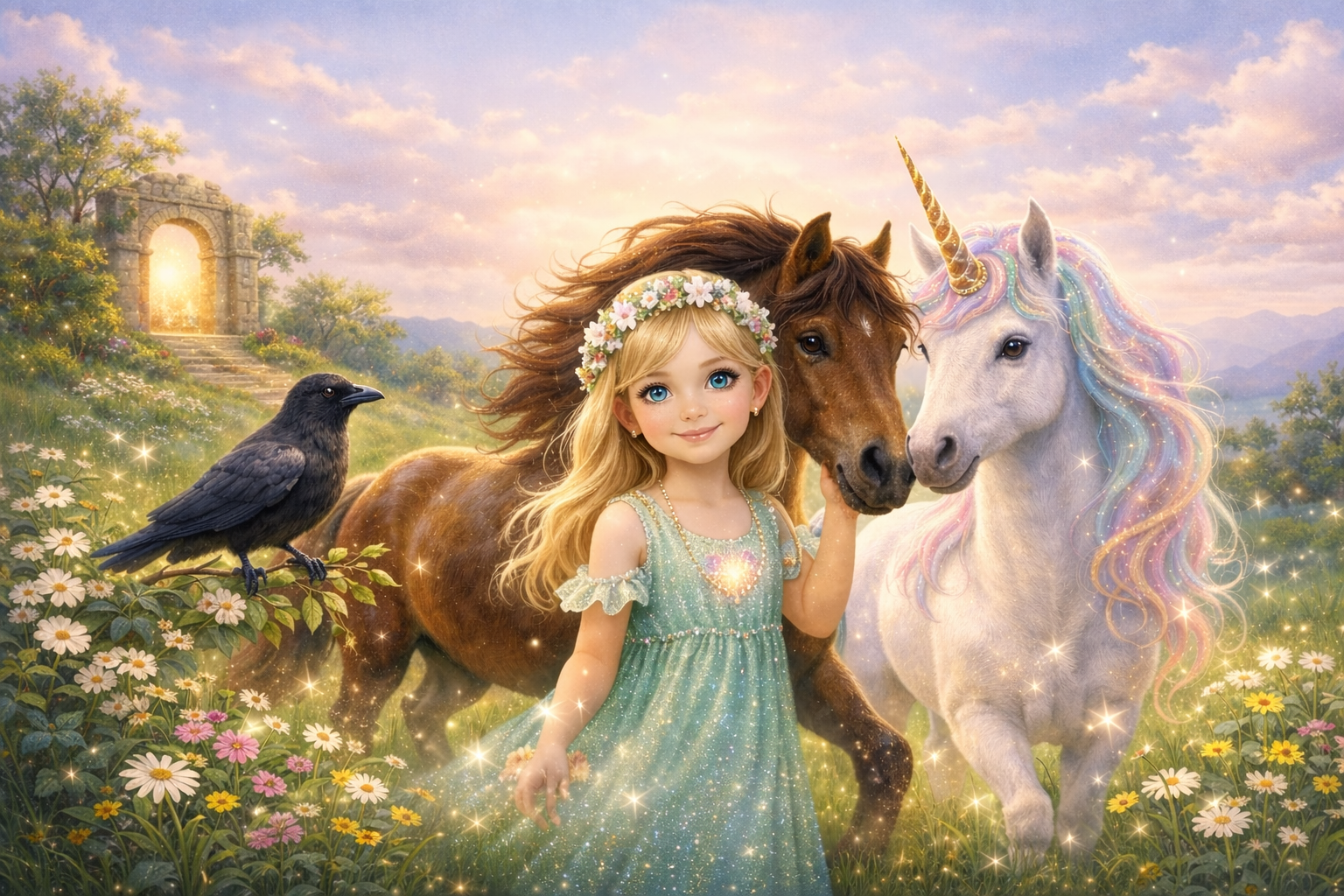 Lilly Emberglow and friends